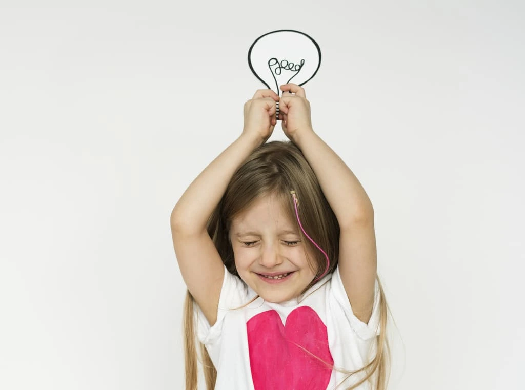 little girl with light bulb 1