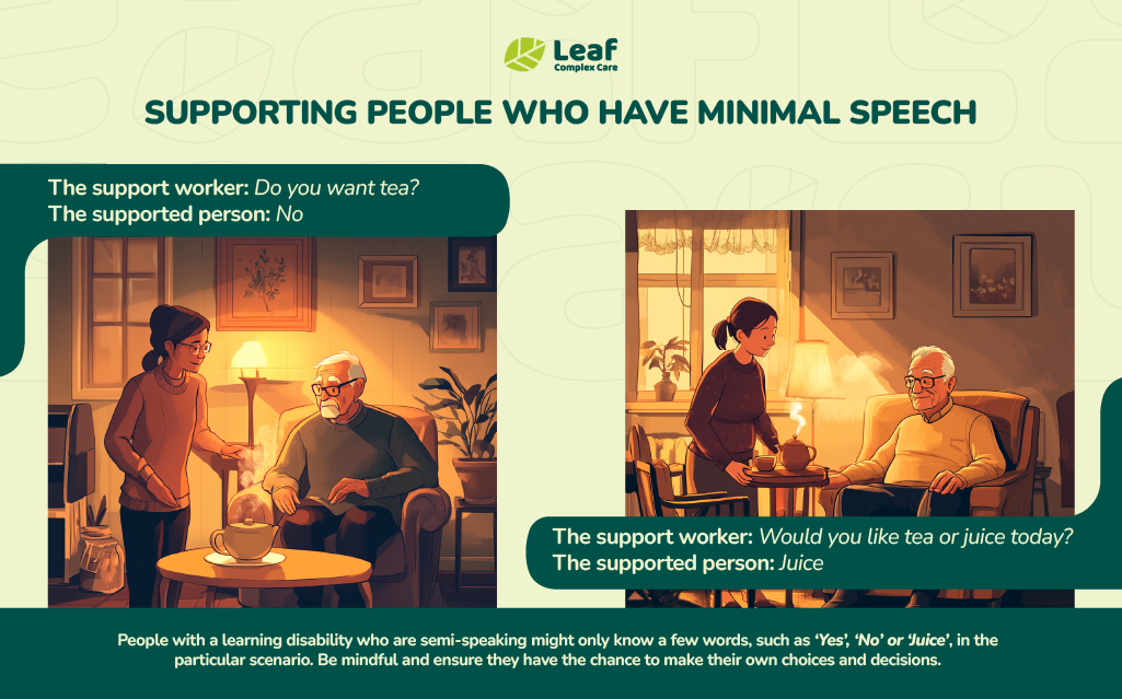 Supporting People Who Have Minimal Speech