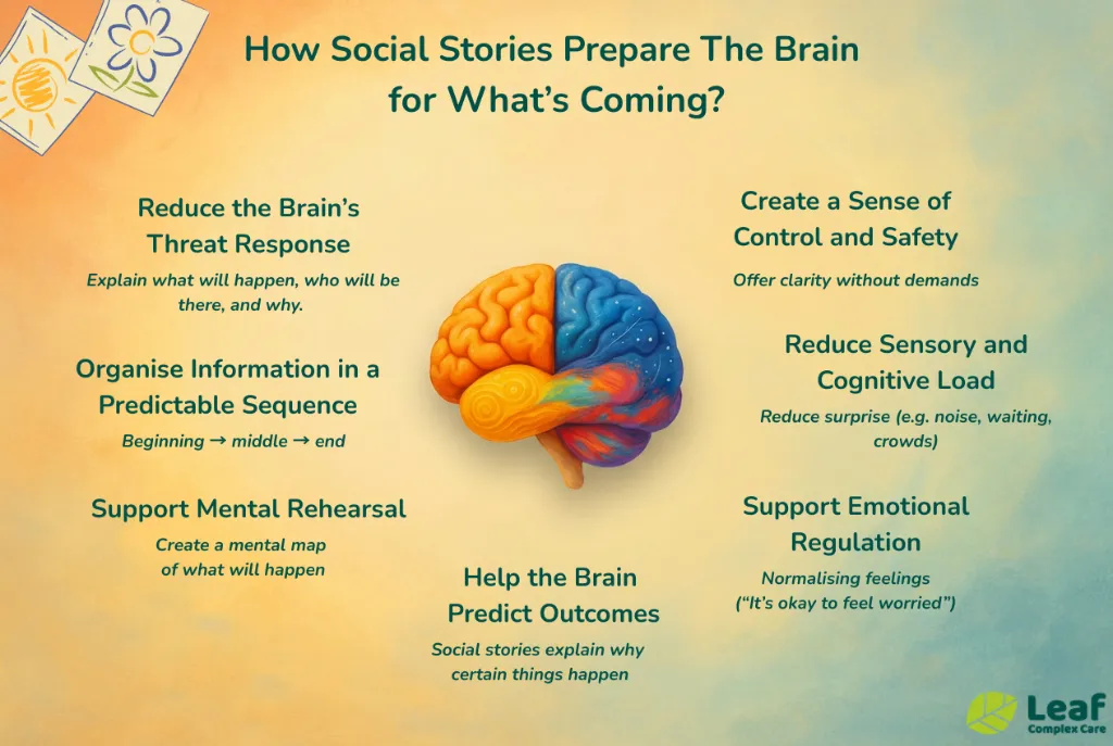 How Social Stories Prepare The Brain for Whats Coming